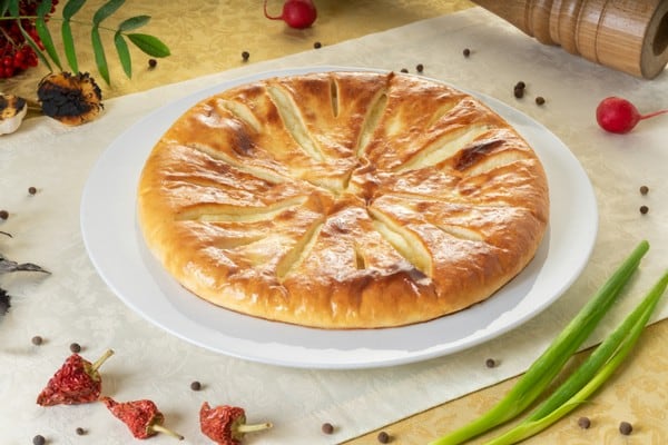 Пирог осетинский с картофелем