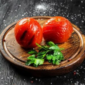 Шашлык из свежих помидоров