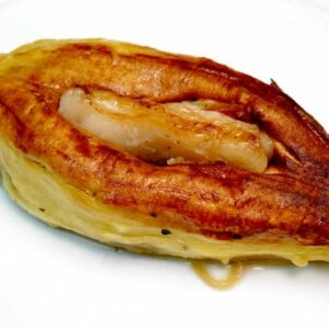 Шашлык из баклажанов с курдючным жиром